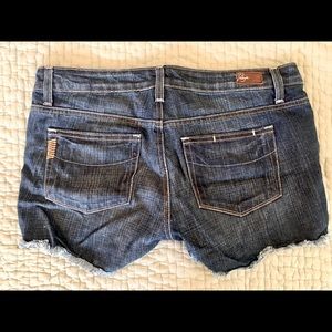 Paige denim jean shorts